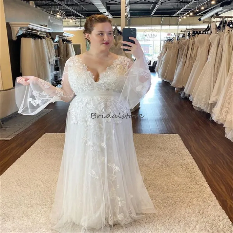 Robe de mariée plus size hotsell