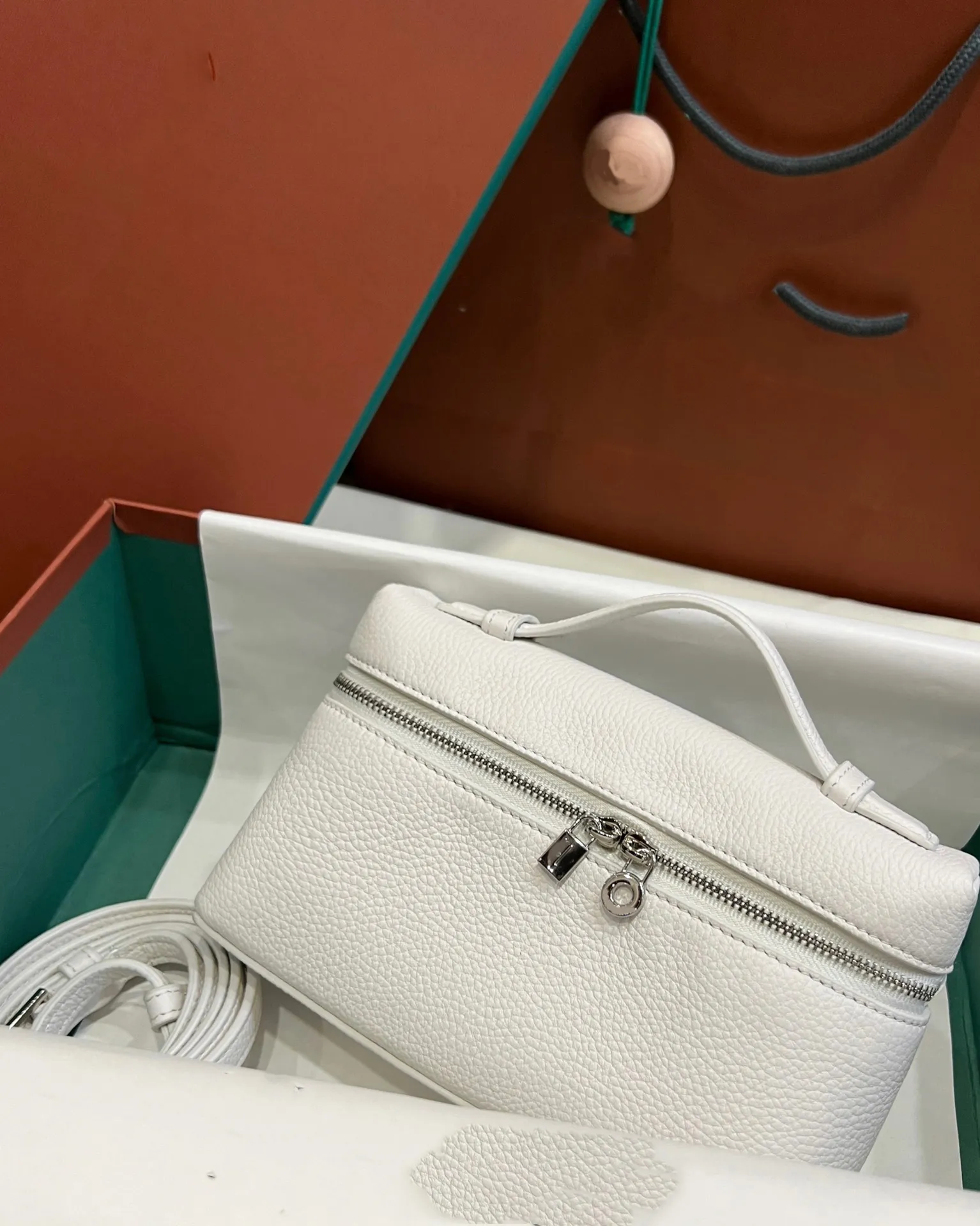 Loro Piana L19 Extra Pocket Travel Makeup Bag Designer