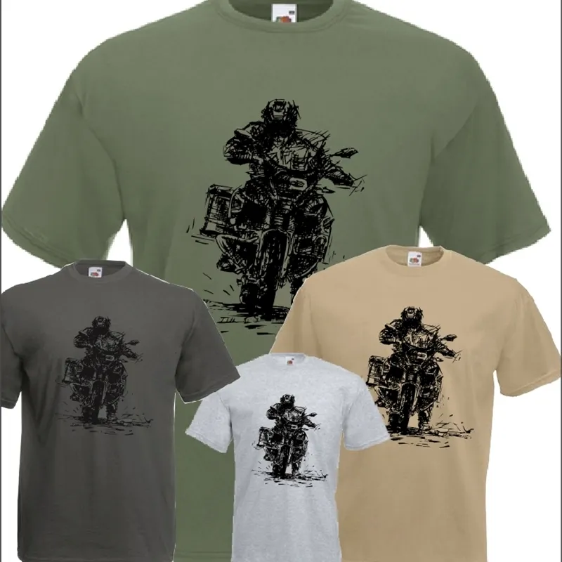 Men's T-Shirts 1200 GSA 1250 T SHIRT Motorrad GS Adventure shirt Motorrad 230508