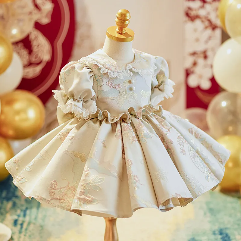 High End One Year Old Baby Girl Flower Girl Dresses For Summer