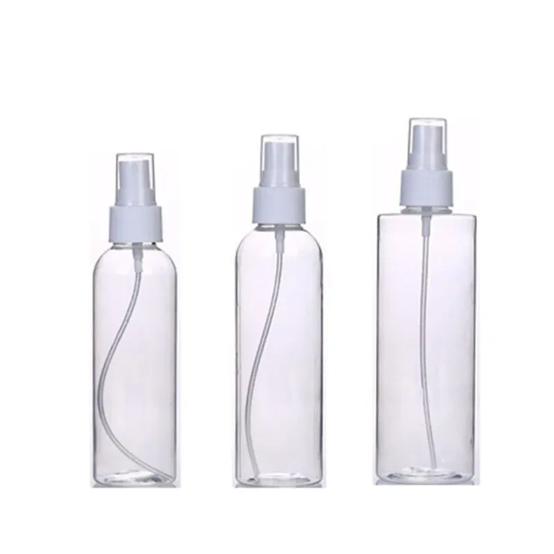 10ml 20ml 30ml 50ml 60ml 80ml 100ml Profumo trasparente da viaggio Vuoto Spray Bottiglia riutilizzabile Bottiglie di plastica riutilizzabili presa di fabbrica