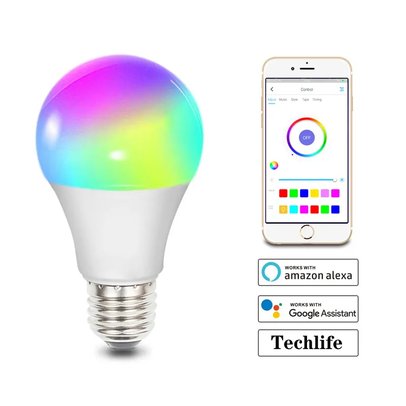 Smart LED Light Bulb E27 LED Ampoule Daylight White Dimmable Energy Saving 2024 Latest