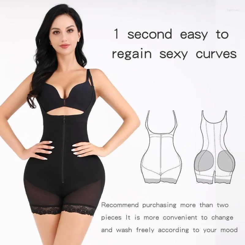 Women's Shapers High Waist Trainer Body Shaper Women Abdominal Control Corset Slimming Sheath Flat Belly Belt BuLifter Bodysuit