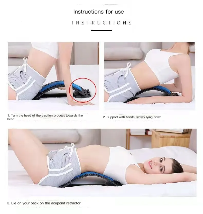 thumbnail image 2 of IMounTEK Lumbar Back Support Stretcher – Posture Corrector With 3 Heights, FDA Approved Pain Relief 2 of 5