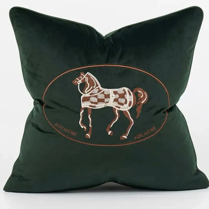 Luxury Solid Color Throw Rodeo Home Pillows With Waist Protection For