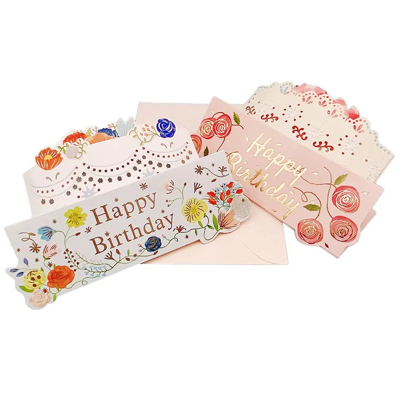 Lot De 10 Cartes De Vœux Fleuries - Anniversaire, Fête Des Mères, Diplôme - Avec Enveloppes