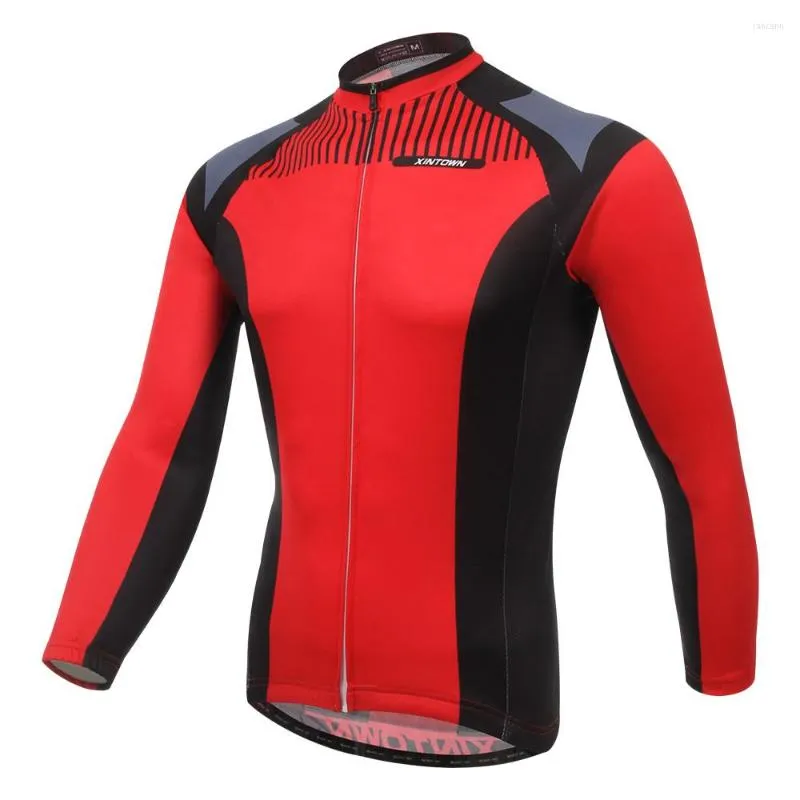 Racingjackor 2023 Winter Cycling Jacket Men Women Thermal Fleece Tops Casaco Ciclismo Jersey 3XL MTB Bike Clothing