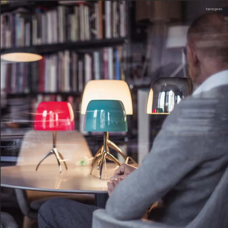 Italian Designer Livin Glass Floor Lampshades Modern Coloured