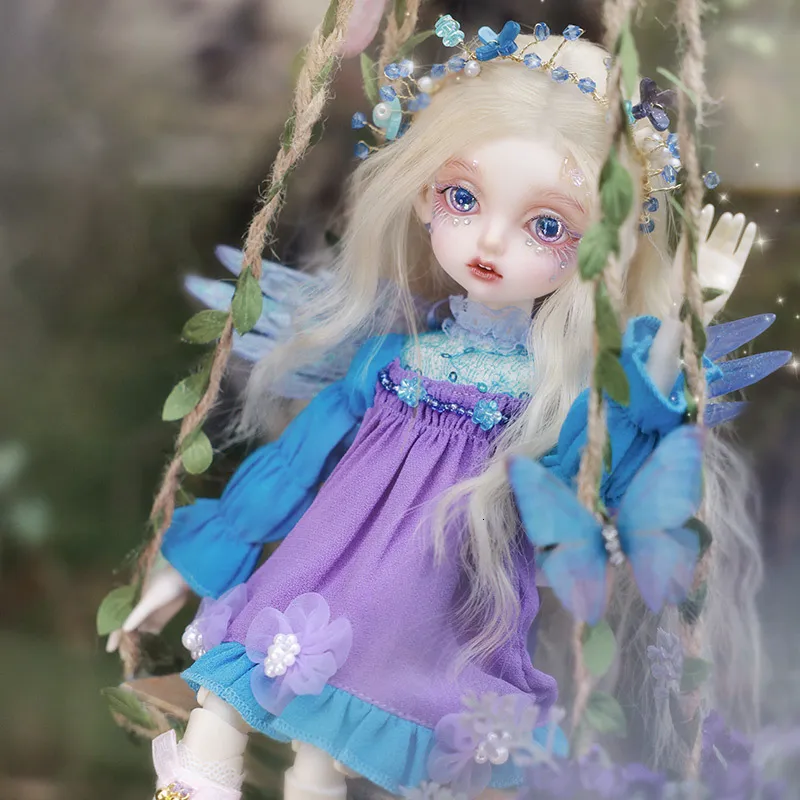 Dockor Shuga Fairy 1/6 BJD Doll Lana Harts Dolls Full Set Ball fogade dockor Elf Ears Toys Surprise Present For Children Anime Figur 230508