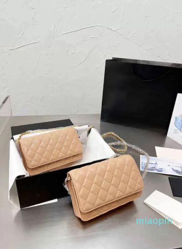 Designer-Crossbody Bags for Women Sacs à main Designer Crossbody Small Square Purses Chains Wallet