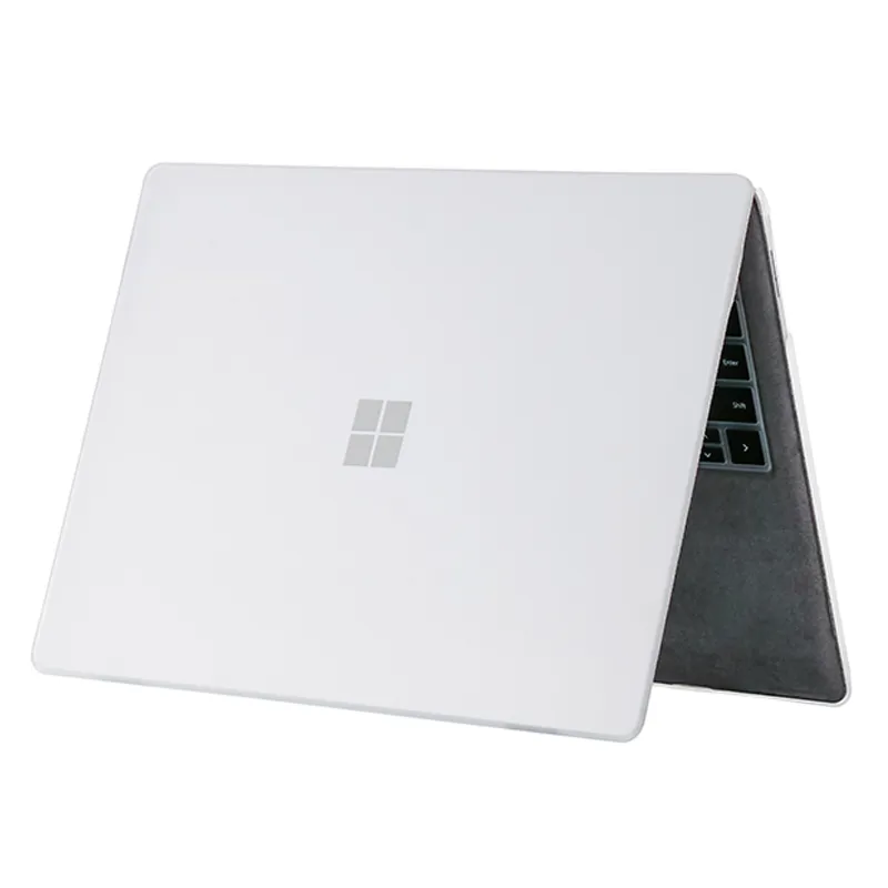 Microsoft Surface Naptop Go 1/2/3/4 12,4 дюйма матовой защитной защиты твердой задней задней задней части корпуса ноутбука