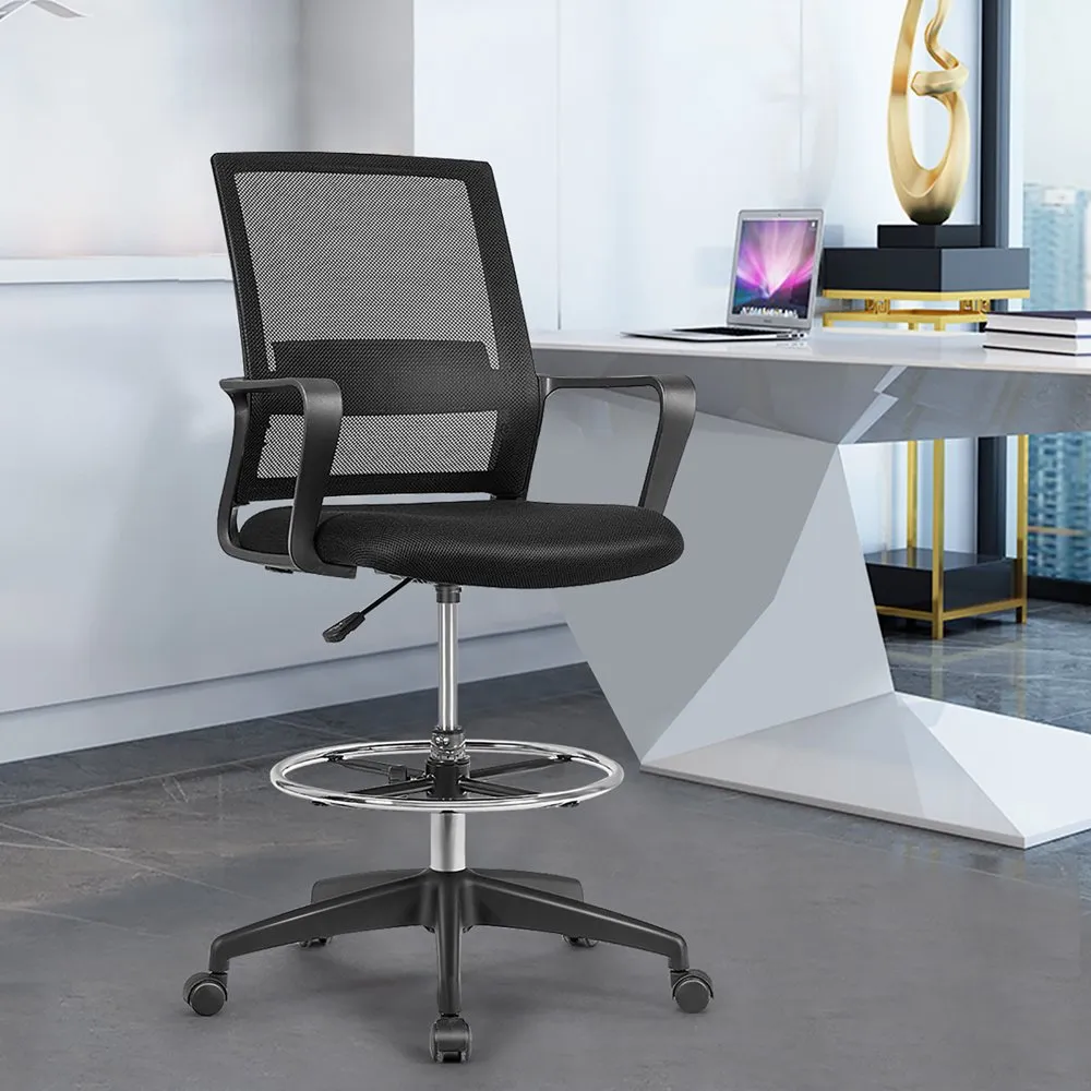 Costway Ergonomic High Back Mesh Office Chair w/ Adjustable Lumbar Support