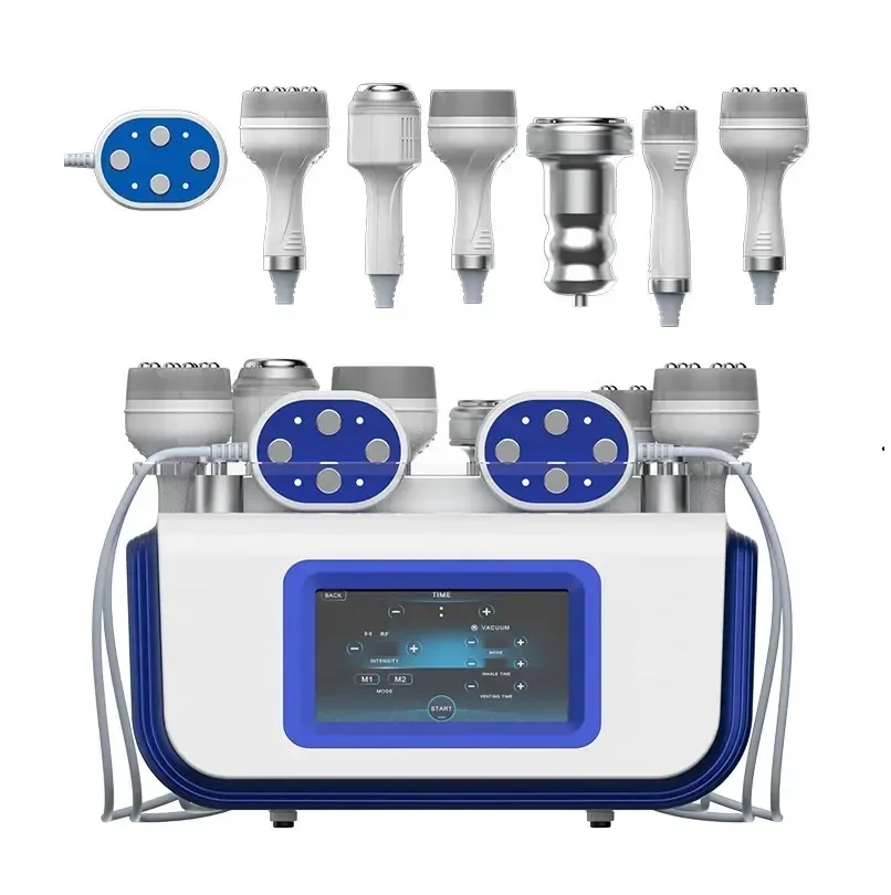 lipo laser slimming machine Multifunctional 8 in 1 ultra cavitation rf 80k weightLoss Radio Frequency Slim Beauty Machine