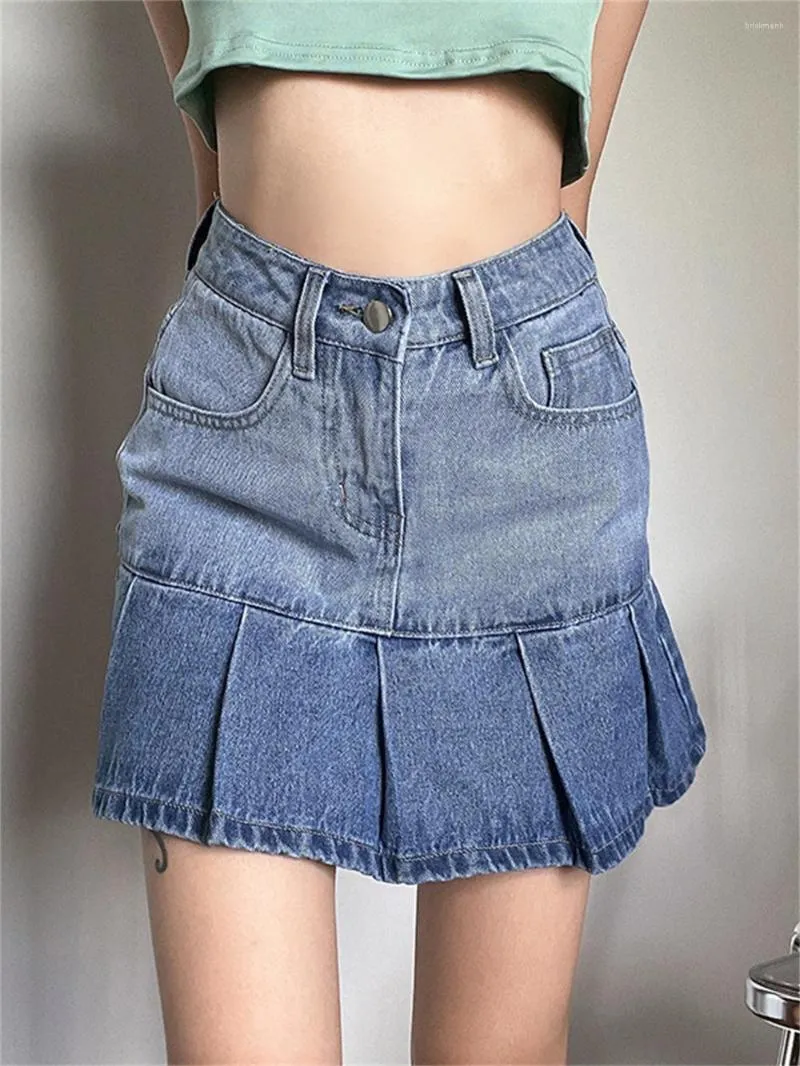Saia coreana jeans store