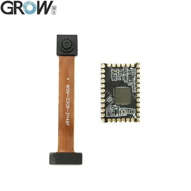 GROW GM802-S Small DC3.3V USB/TTL232 Interface 5-30cm Reading Distance Barcode Scanner Module 1D/2D QR Bar Code Reader PDF417 for Arduino