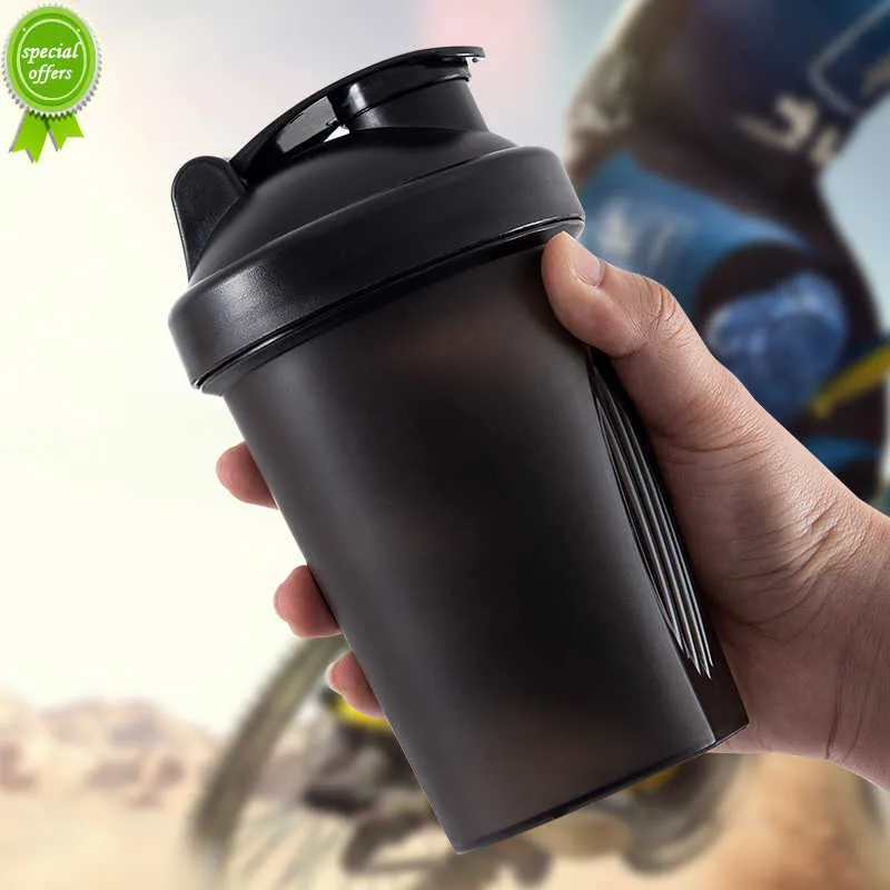 300ml Su Şişesi İçecek Plastik Sızdırmaz Spor Şişeleri Protein Shaker Su Şişesi Karıştırma Bardak Mutfak İçecek Breware BPA ÜCRETSİZ