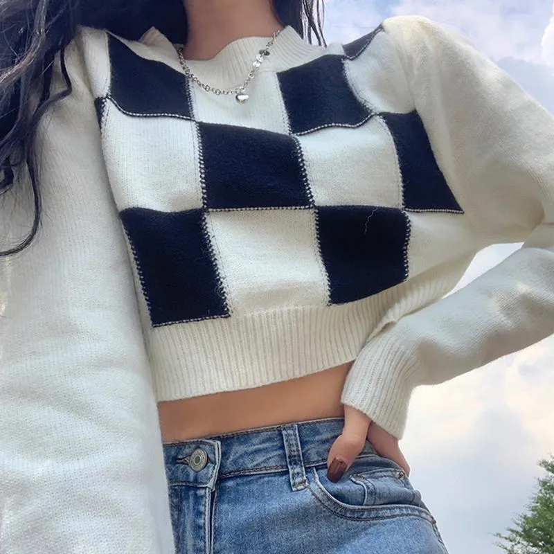 90s cropped sweater cheap