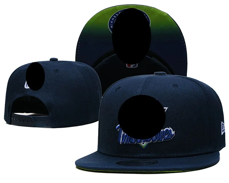 Casquettes de baseball 2023-24 Minnesota''Timberwolves''unisexe mode coton casquette de baseball chapeau de relance pour hommes femmes chapeau de soleil os gorras broderie casquette de printemps en gros