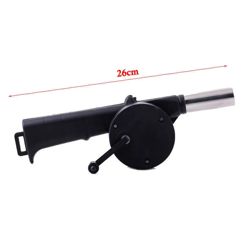 Soplador De Aire Manual Para Barbacoa - 2 Piezas - Hecho De ABS - Para Encender Carbón Rápido - Ideal Para Camping Y Picnics