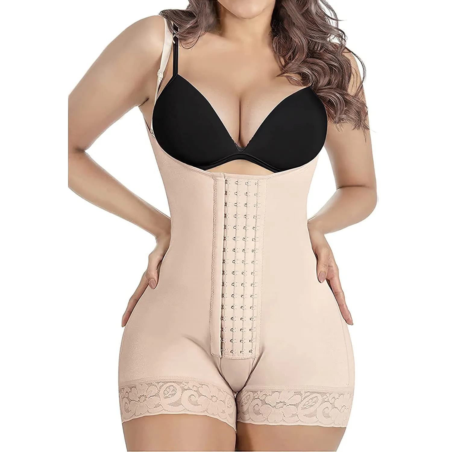 Fajas Colombianas High Compression Shapewear Women Tummy Control