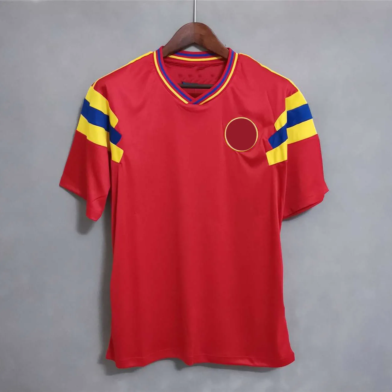 Valderrama Colombian 1990 Retro Ghana World Cup Jersey Classic