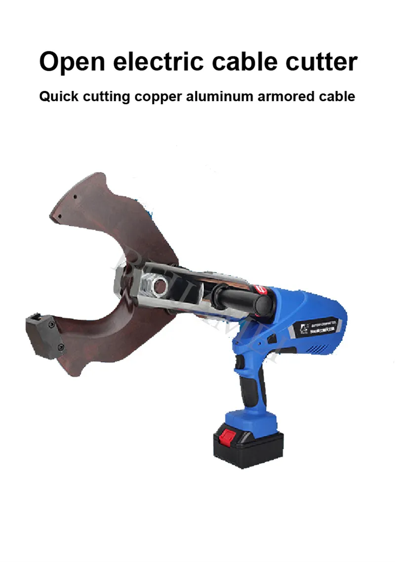 Remote Electrical Cutter Electrical Cutters: Heavy Duty 250KN Rechargeable Hydraulic Cable ...