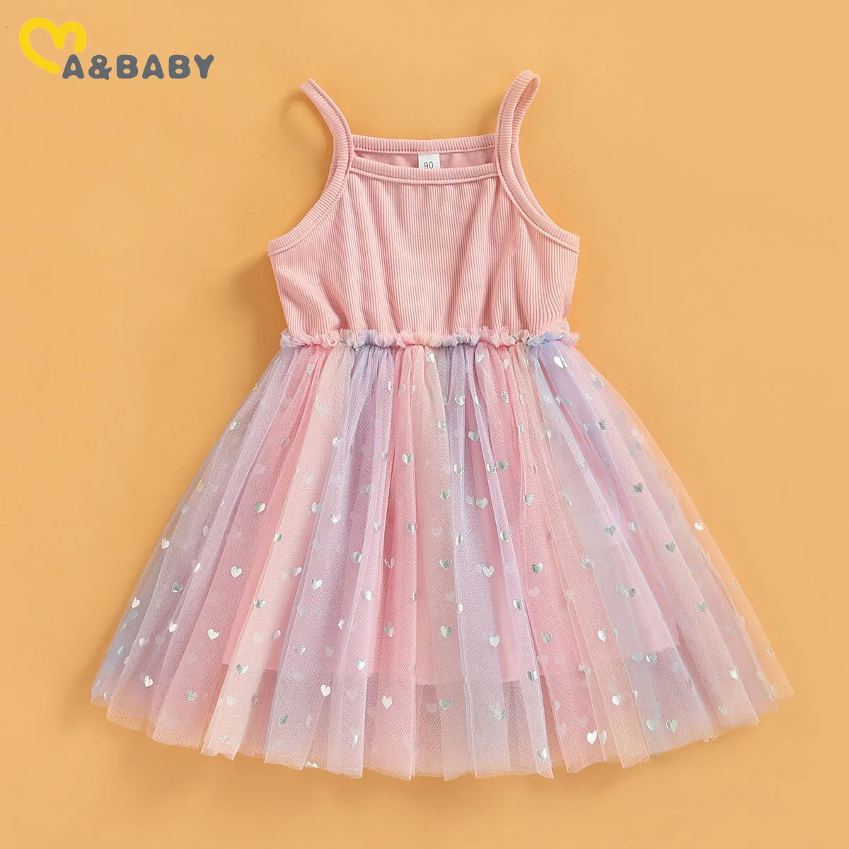 Abiti da bambina ma baby 27Y Toddler Kid Dress Paillettes Tulle Party Wedding Abiti da compleanno per ragazza Abbigliamento estivo Costumi per bambini 230506