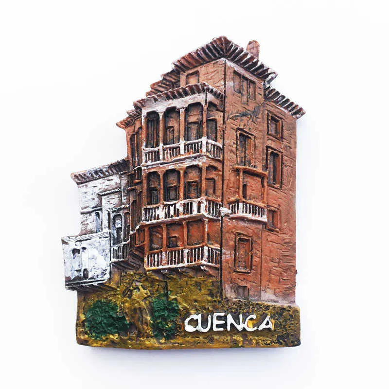 Ronda Spanien 3D Kühlschrankmagnet - Handgefertigter Souvenir Magnet Aus Kunstharz