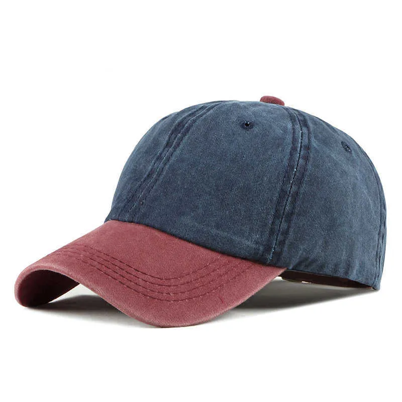 Hysteresen CNTANG Sommer Mode Baseballmütze Baumwolle Nähte Männer Frauen Casual Caps Outdoor Sonnenschirm Snapback Zurück Schnalle Hut Einstellbar G230508