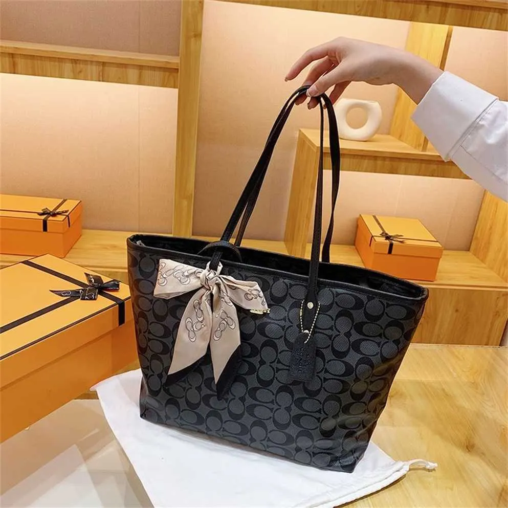 Cheap Purses on sale High Beauty French Large Capacity Women's Bag Versatile Texture Tote New Fashionable Handbag Fashion Commuter