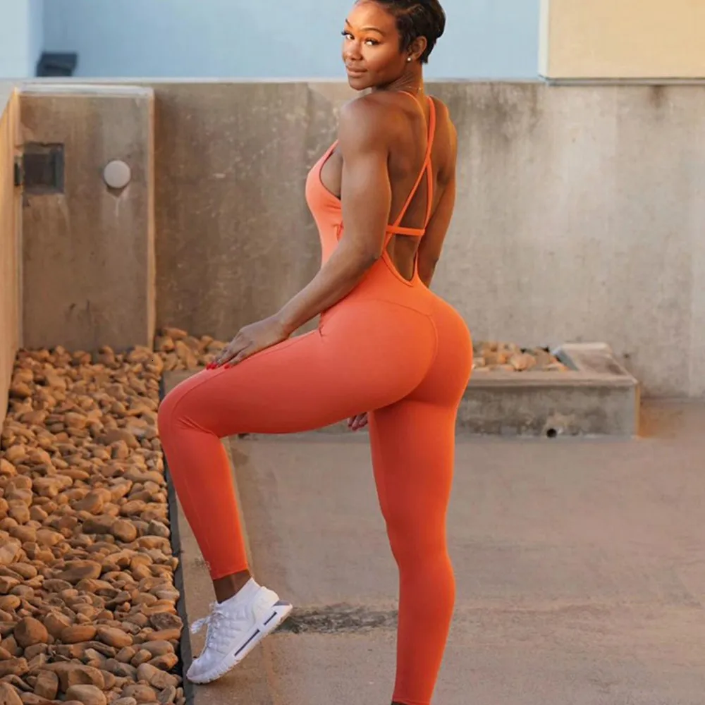 Jumpsuit workout clothes on sale