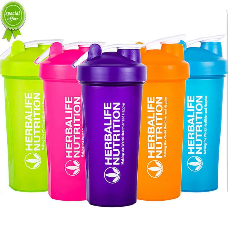 Nowy 600 ml 6 kolor herbalife nutritioin pojemność ffitness kubek protein shake cup mosek zamiennik Ćwiczenie przenośna butelka do wody