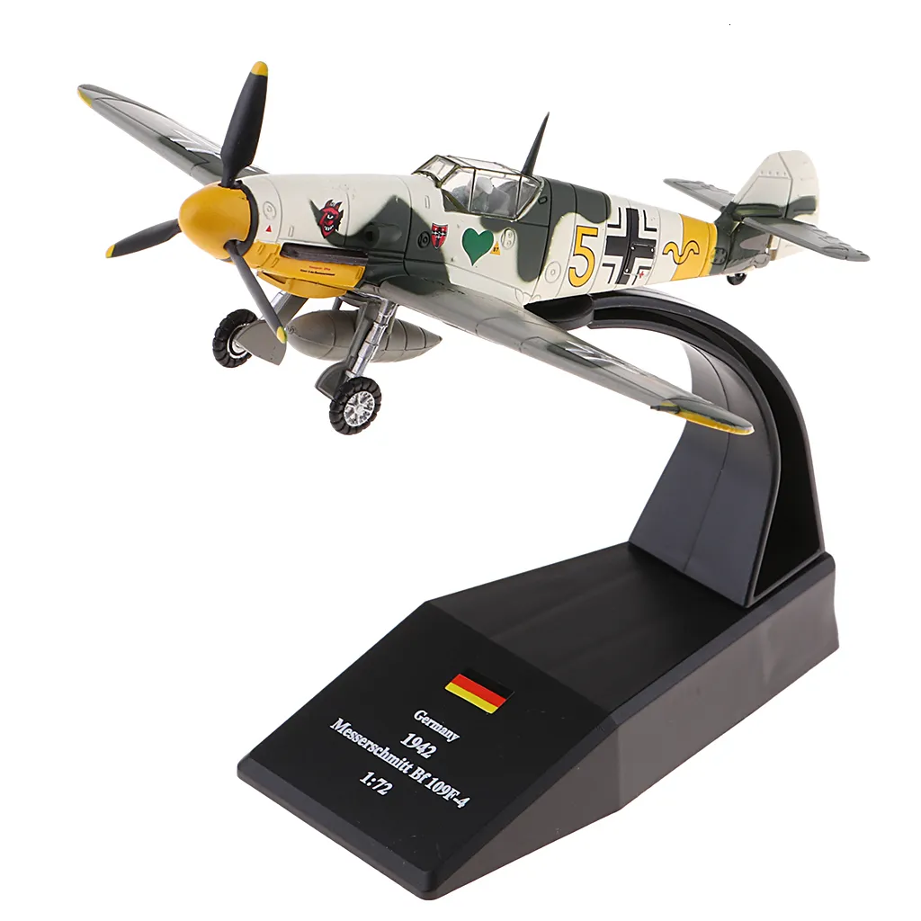 1 72 Line Scale Diecast Fighter Plane Replica Bf 109 ME 110 Model