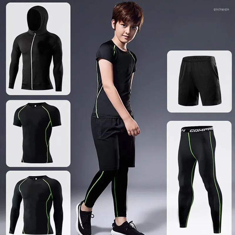 Roupas de ginástica Esportes infantis sets de corrida meninos terno esportivo conjunto de jogging conjunto de basquete íntimo de roupas esportivas de roupas esportivas