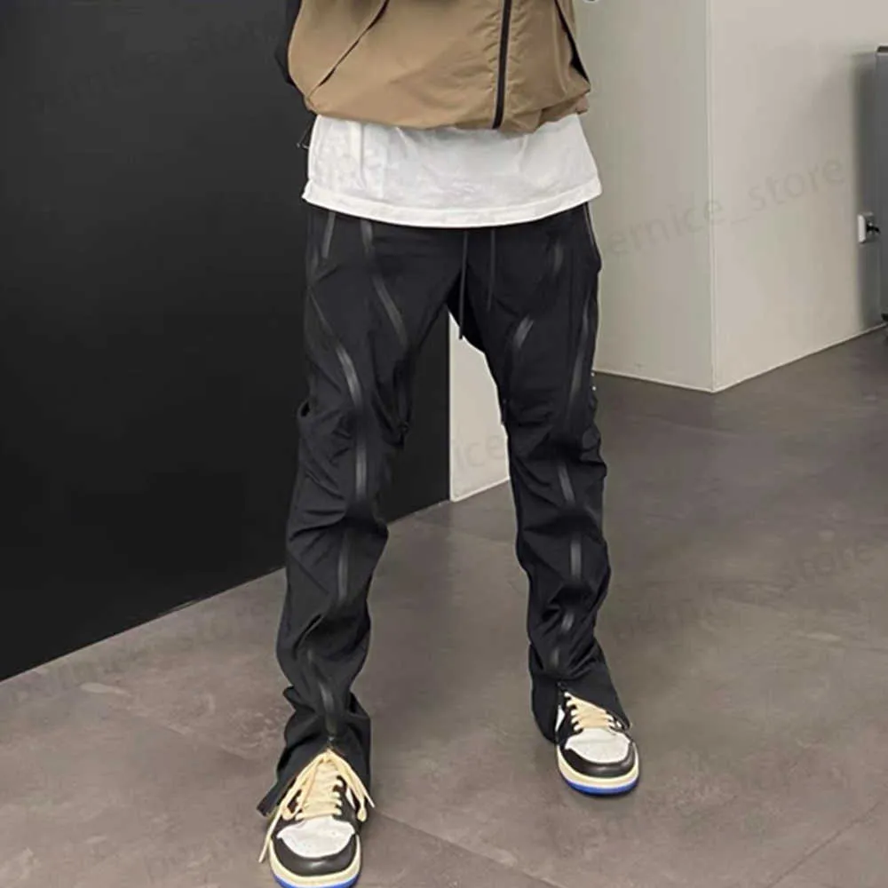 Zipped track pants 2025
