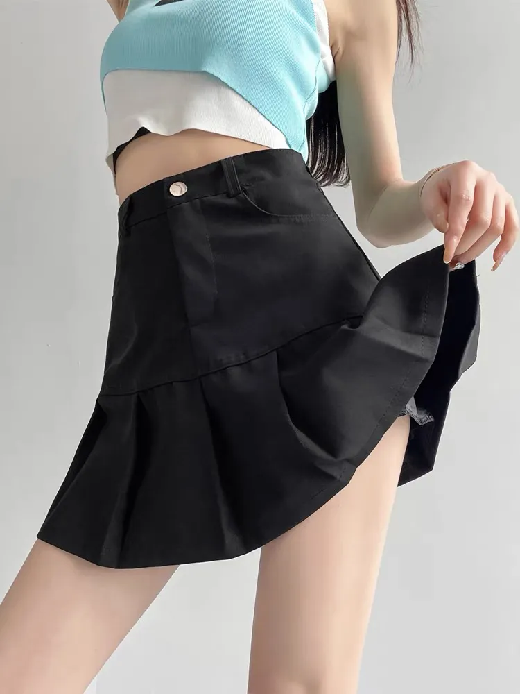 Pleated mini online skirt 5xl