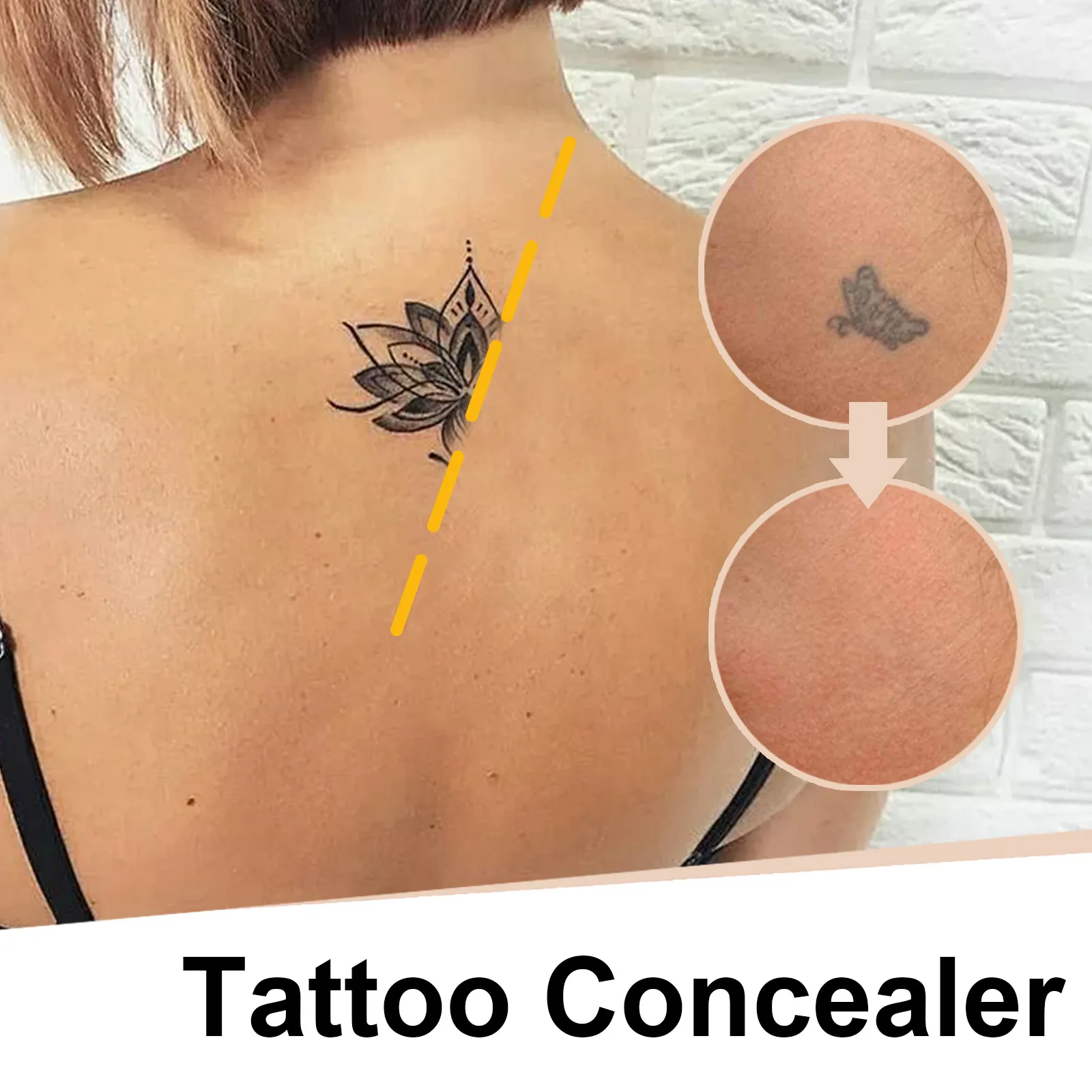 Waterproof Tattoo Cover Up Concealer Set Tattoos Scar Covering Up Makeup  Cream And Applicators Kit For Dark Spots Scars Vitiligo Professional Body  Cosmetics From 2,82 €