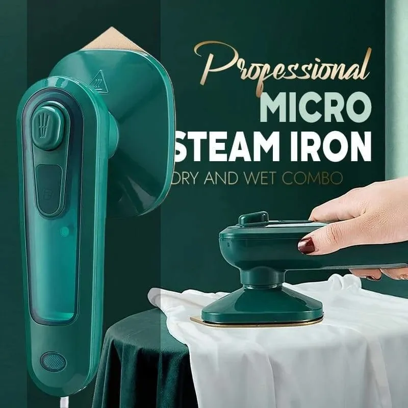 Mini ferro da stiro a vapore portatile macchina da stiro a secco e bagnata pressa di calore portatile professionale per viaggi in camera da letto di casa