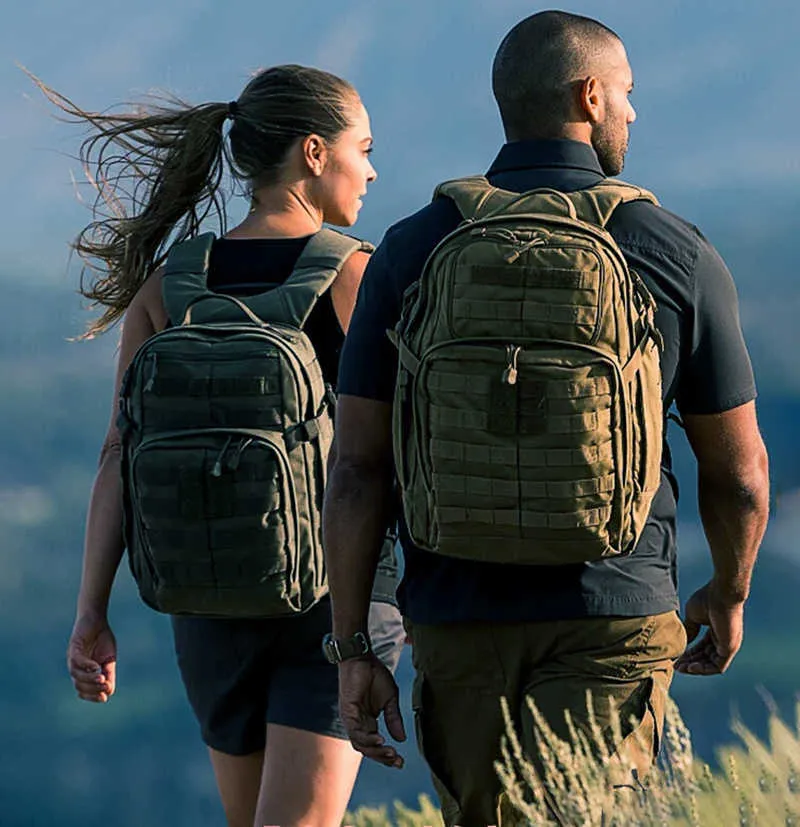 Sac À Dos Étanche Hommes Femmes Voyage Sac À Dos 50l Militaire