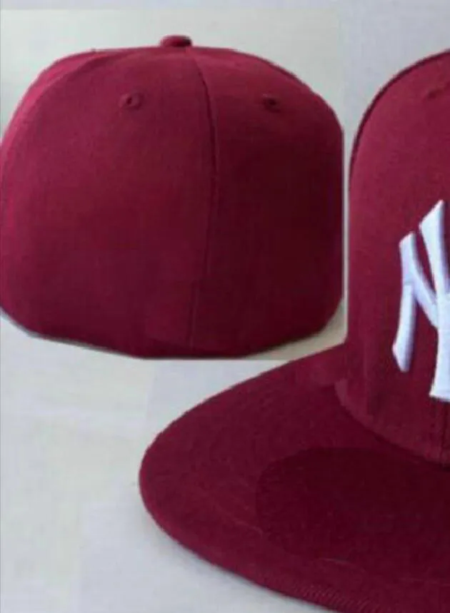Heiße Marke New York Großhandelsbaseballmützen SOX CR LA NY gorras entbeint beiläufigen Sport im Freien für Mannfrauen gepaßte Hüte voll geschlossene Entwurfs-Größe bedeckt Chapeau A13 mit einer Kappe