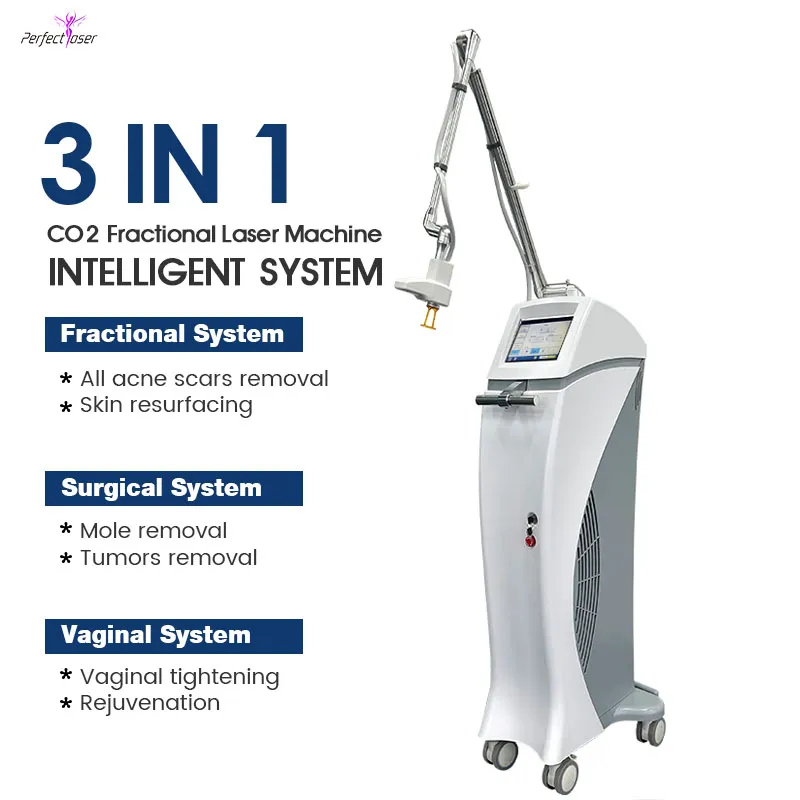 Machine Professionnelle Laser CO2 Fractionnel - Pour Cicatrices, Acné, Rajeunissement