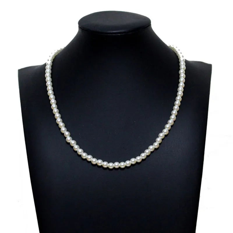 6mm 8mm 10mm 12mm perle colliers de perles bijoux pour femmes fille fête Club mariage décor accessoires de mode