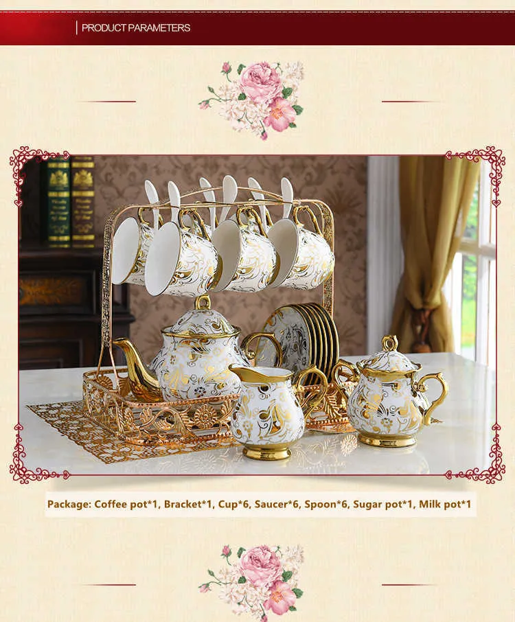 Nordic Noble Bone Coffee Pot Set Set With Ceramic Mug, Sauna