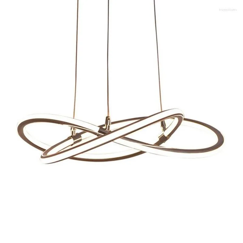 Lampes suspendues Lumière postmoderne Luxe Salon Lustre Restaurant En forme spéciale Creative Chambre Villa Simple Designer
