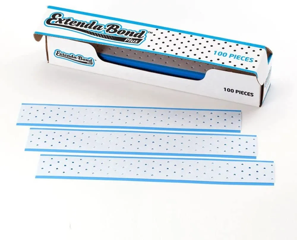 Extenda Bond Lace Toupee And Brad Mondo Hair Dye Piece Tape 12"Strip X5
