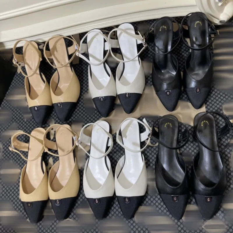 Chanel inspired slides top
