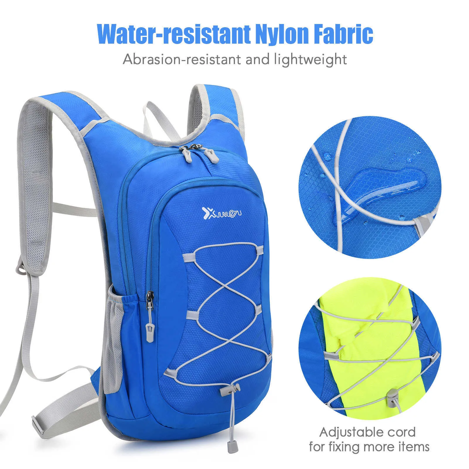 Backpacking Packs 12L camping ryggsäck med fack isolerad termisk påse hydrering utomhus vandring cykling klättring kör p230510