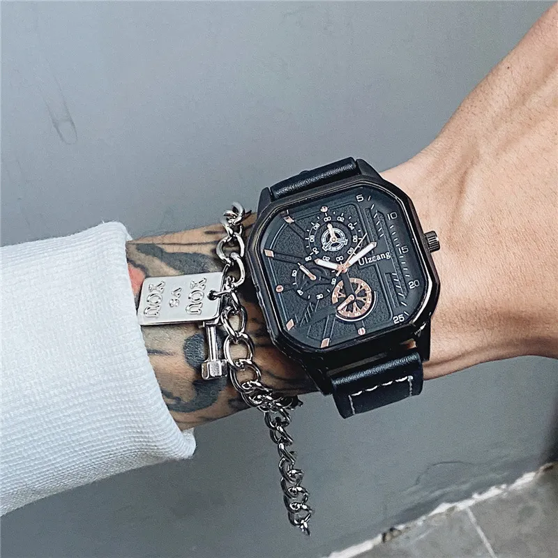 Mens Watch Diving Waterproof 41MM Stainless Steel Watch Calendar Bracelet Male Business Wristwatch Luminous Pointer Montre De Luxe AAA