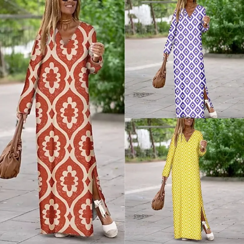 Long style dresses clearance