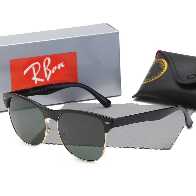 Men Rao Baa Sunglasses Classic Brand Retro Sunglasses Luxury Designer Ray Eyewear Designers Sun Glasses Woman AJ 4175 with box Tempered glass lenses